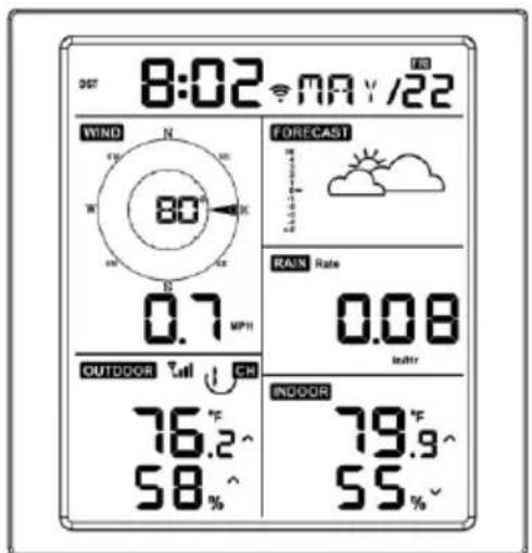 ALECTO WS5200 - Displaykonsol - 1