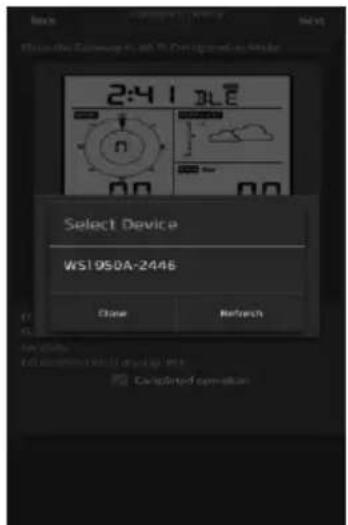 ALECTO WS5200 - Configurer l'appareil - 5