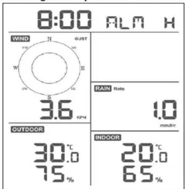 ALECTO WS5200 - Alarmen hoog en laag controleren - 1