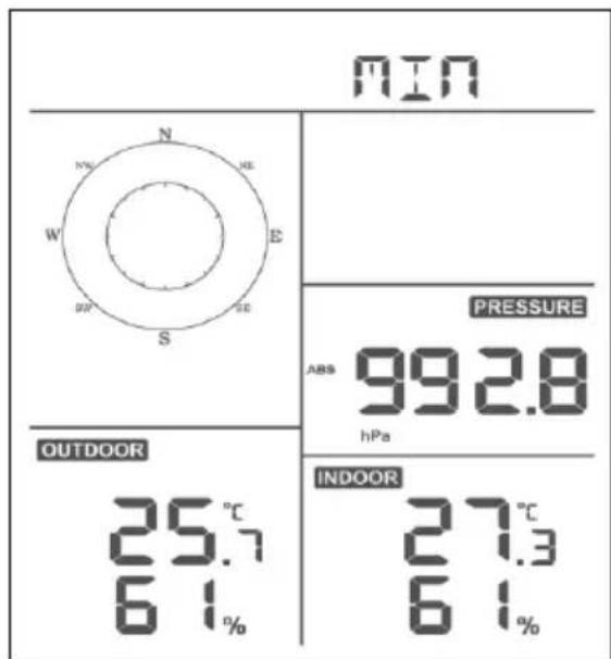 ALECTO WS5200 - Se högsta/lägsta värden - 2