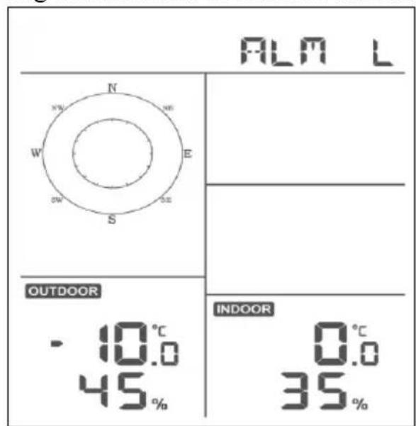ALECTO WS5200 - Alarmen hoog en laag controleren - 2