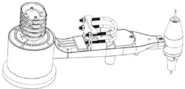 ALECTO WS5200 - De U-bouten en installationist installeren - 2