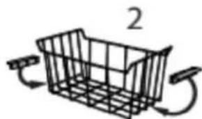 AMANA AZC5216LW - Slide Rail Basket Position - 3