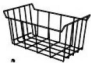 AMANA AZC5216LW - Slide Rail Basket Position - 1