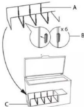 AMANA AZC5216LW - Installing Sliding Rail (on some models) - 1