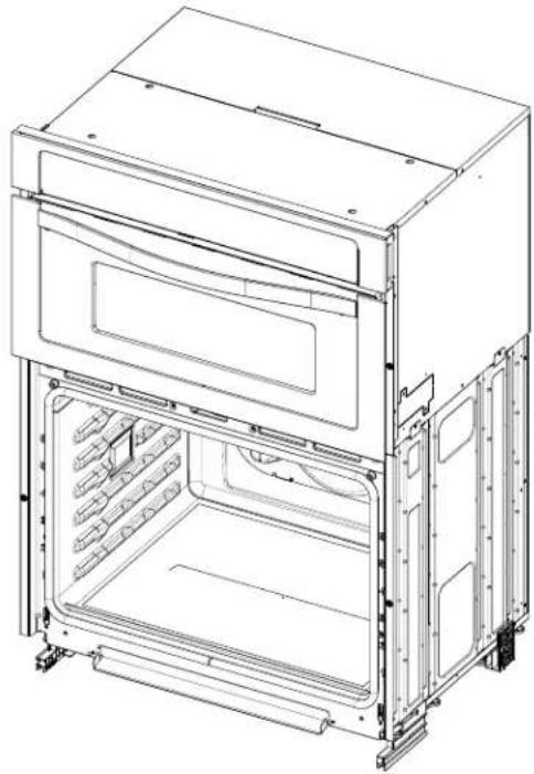 MAYTAG W10495947 - Cutout Height is between 42 ^7/8 " (108.9 cm) and 43 ^5/16 " (110.0 cm) - 4