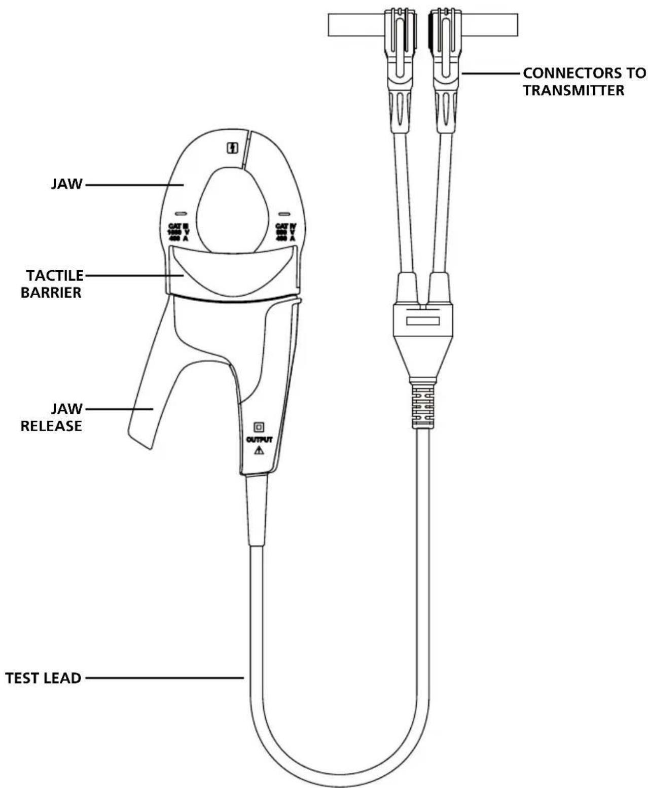 Amprobe AT6020 - CT-400 Signal Clamp - 1