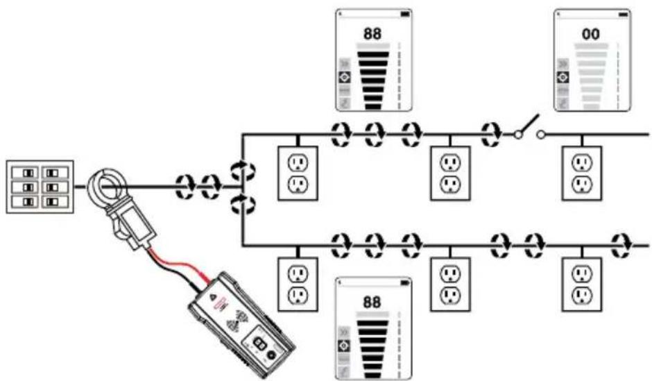 Amprobe AT6020 - Signal Clamp - Mapping Circuits - 1