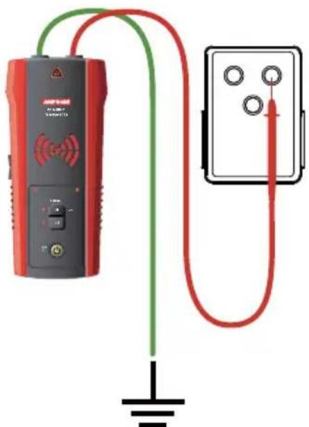 Amprobe AT6020 - Raccorder des cordons de mesure au transmetteur - 1