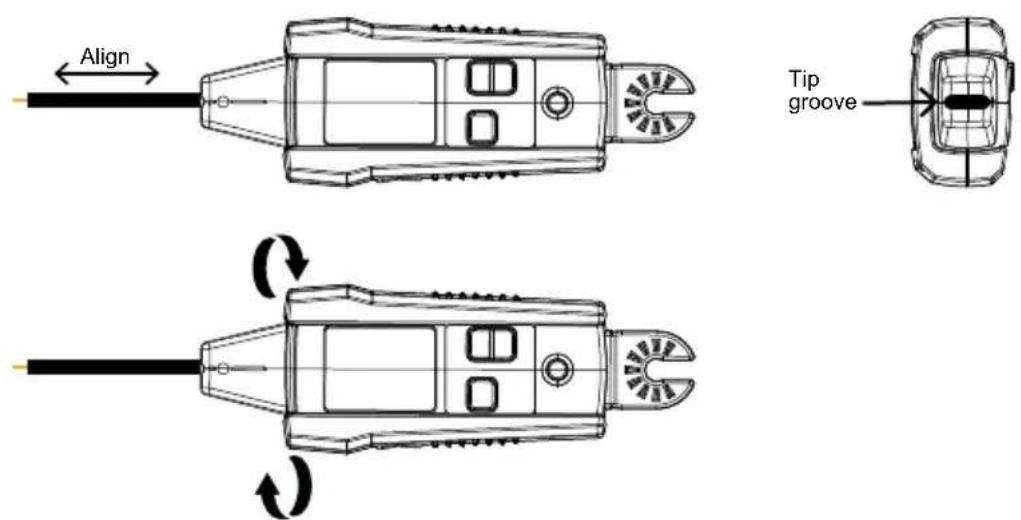Amprobe AT6020 - Pinza de senal: asignacion de circuitos - 2