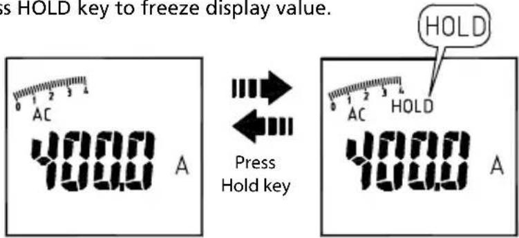Amprobe ACDC54NAV - HOLD Key - 1