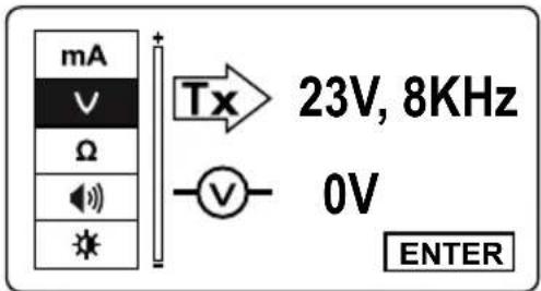 Amprobe UAT610 - Transmitter Settings Menu Functions - 2