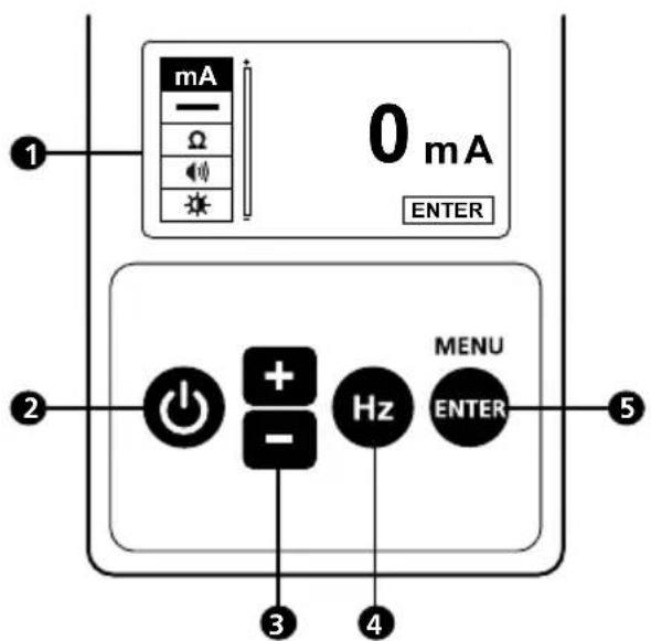 Amprobe UAT610 - Transmitter Controls - 1