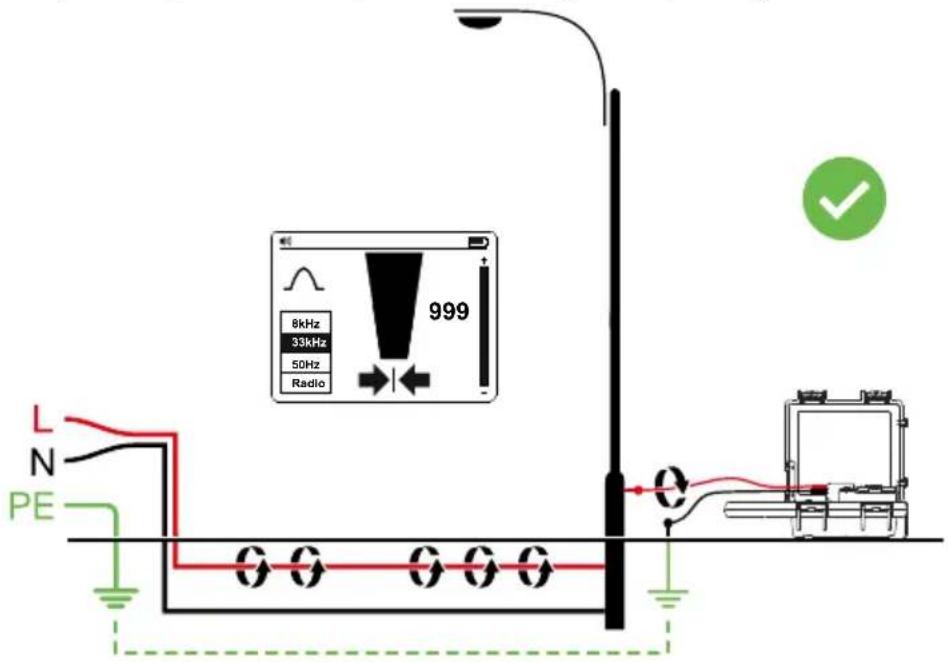 Amprobe UAT610 - Avoiding signal cancellation problems with a separate ground connection - 2