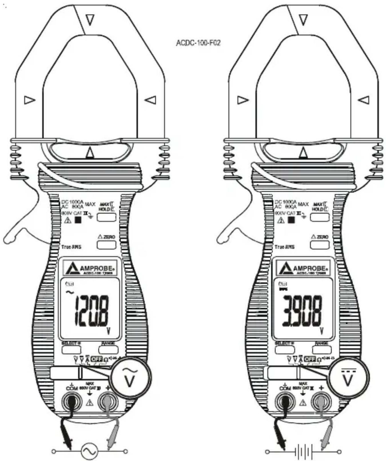 Amprobe ACDC100TRMS - Especificaciones generales - 1
