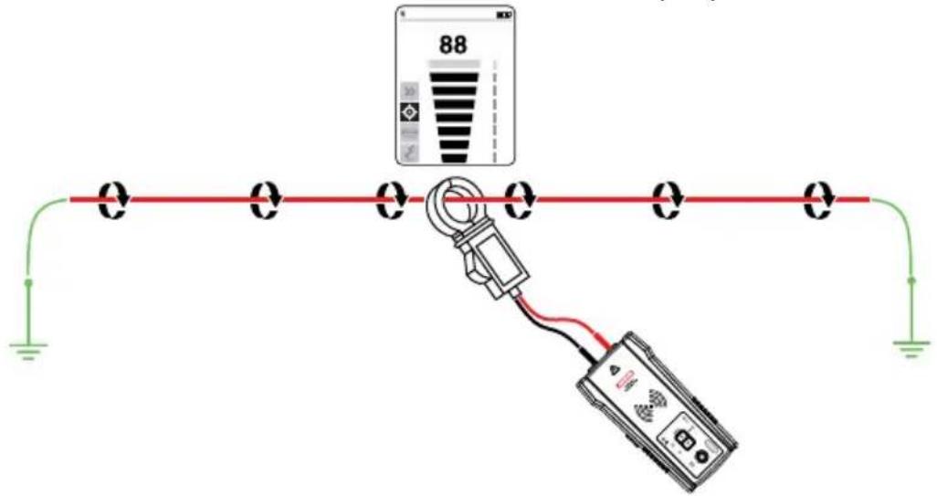 Amprobe AT6030 - Connecting the Signal Clamp - 1
