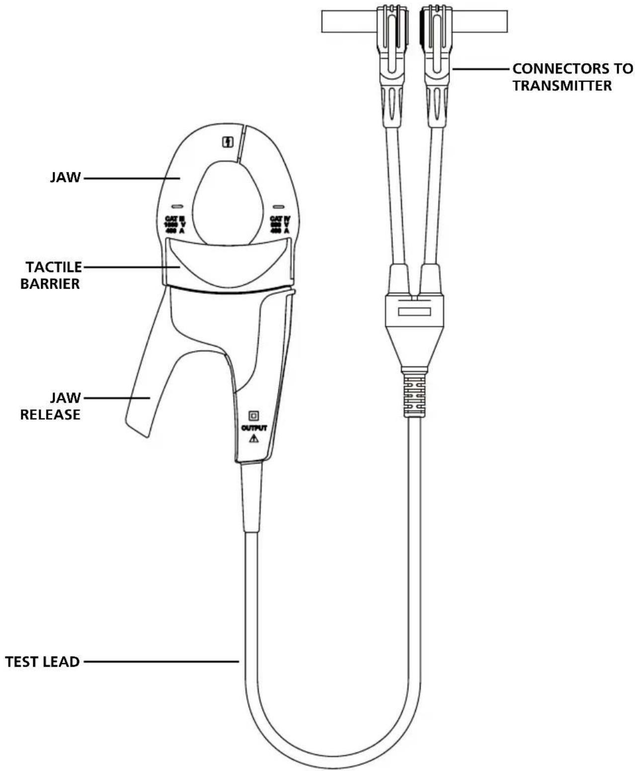 Amprobe AT6030 - CT-400 Signal Clamp - 1