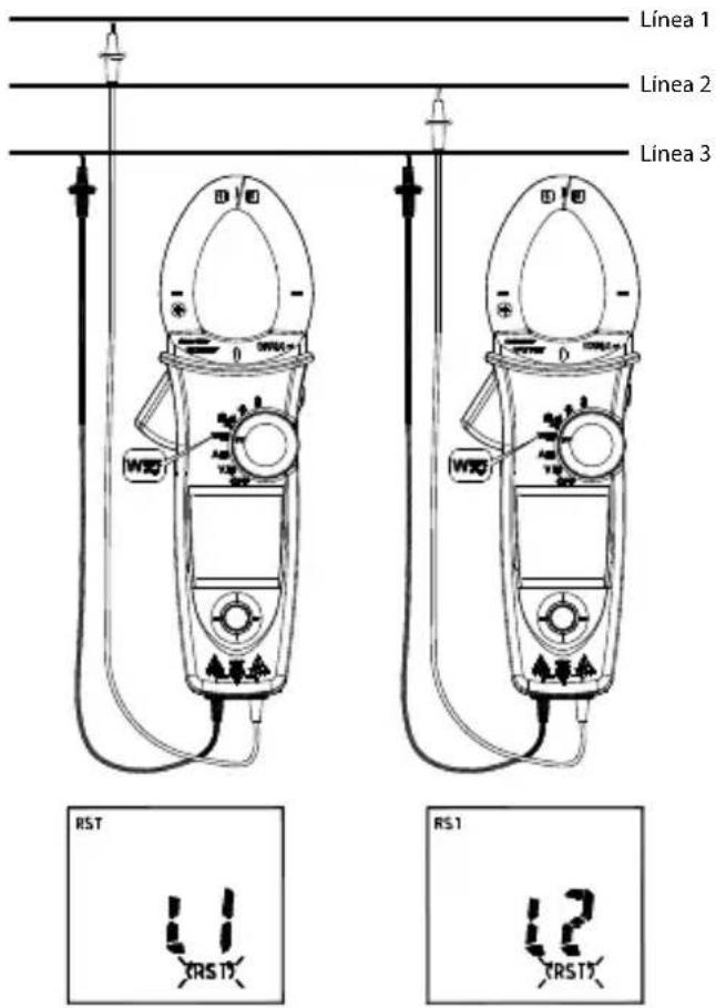 Amprobe ACDC52NAV - Rotación de fases - 1