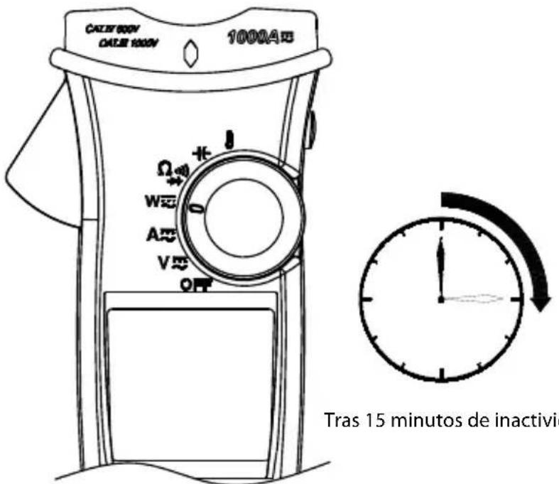 Amprobe ACD50NAV - Apagado automatico - 1