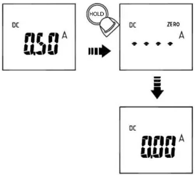 Amprobe ACD50NAV - Zéro A c.c. (DC A ZERO) (ACDC-52NAV, ACDC-54NAV uniquement) - 1