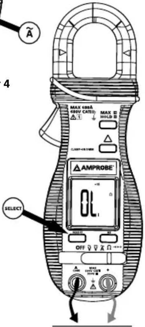 Amprobe ACD10PLUS - Max Hold (Håll)\* (om tillämpligt) - 5