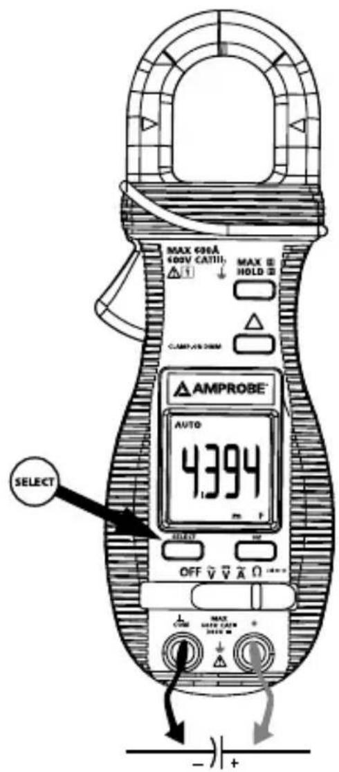 Amprobe ACD10PLUS - Max Hold (Håll)\* (om tillämpligt) - 8