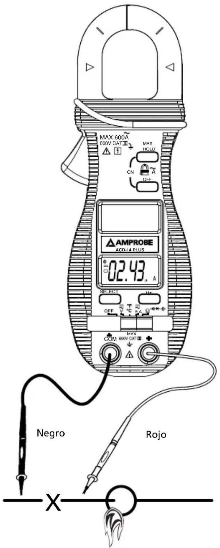 Amprobe ACD14PLUS - Prueba de diodos - 2
