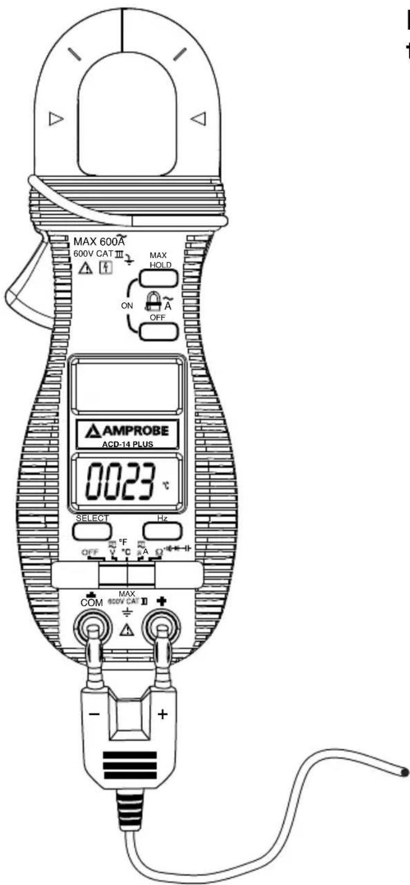 Amprobe ACD14PLUS - Max Hold (Häll)* (om tillämpligt) - 8