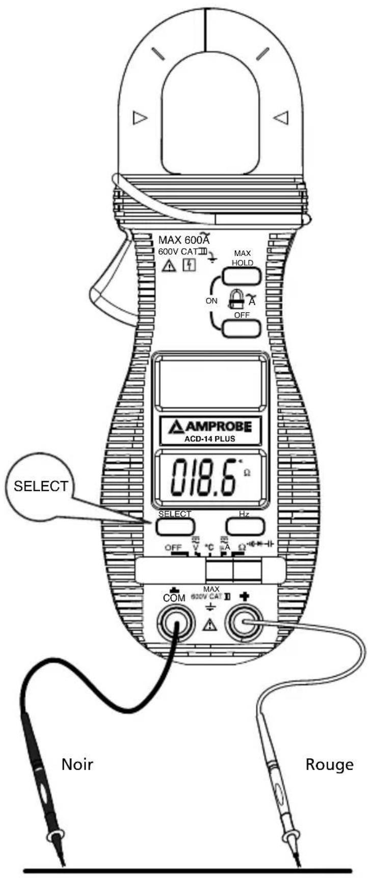 Amprobe ACD14PLUS - Maintien max* (ou applicable) - 5