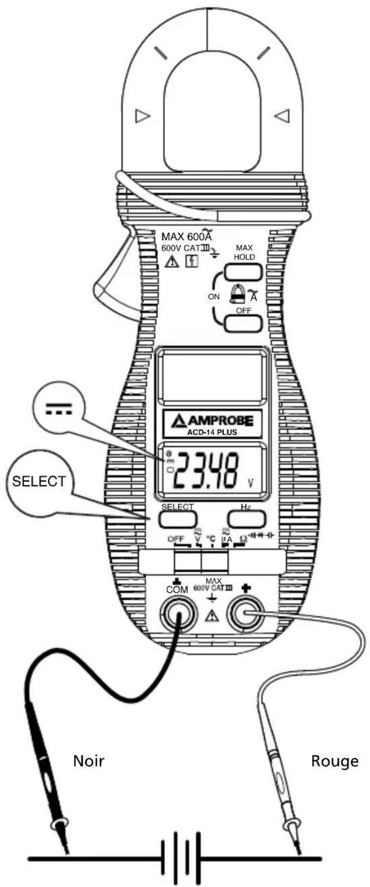 Amprobe ACD14PLUS - Maintien max* (ou applicable) - 1