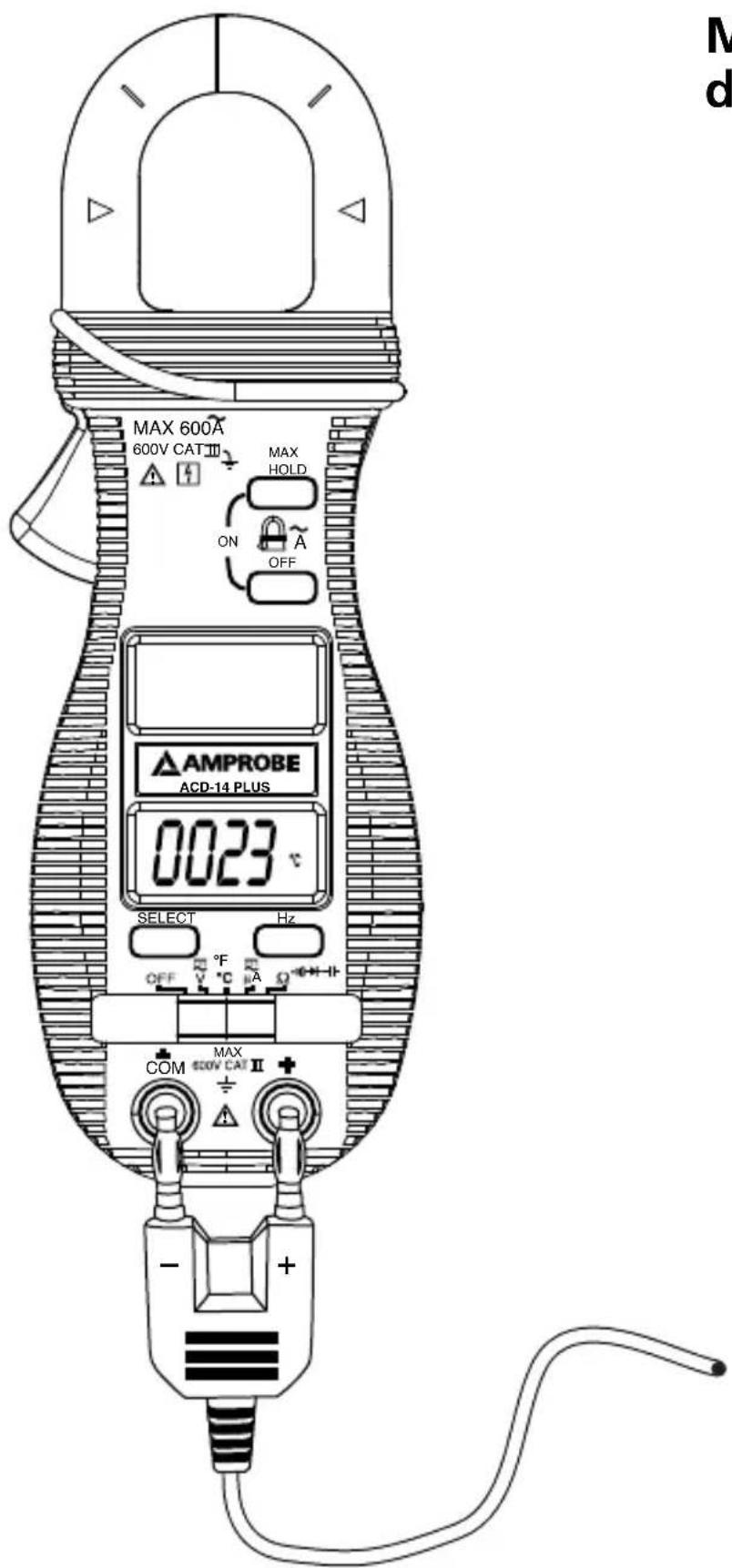 Amprobe ACD14 TRMSPLUS - Mesures de résistance - 5