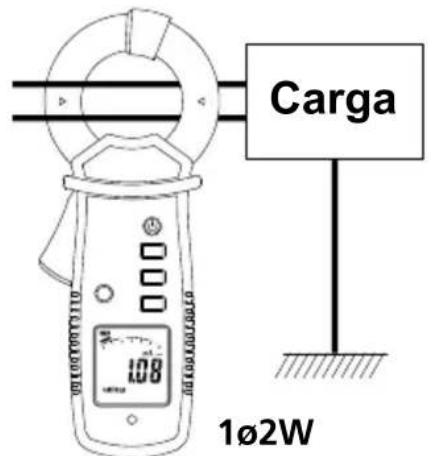 Amprobe AC50A - Proceso de medicacion de corrente de fuga - 2