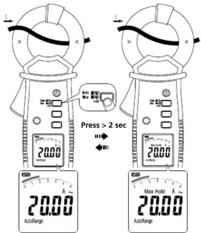 Amprobe AC50A - Leakage current measurement process - 6