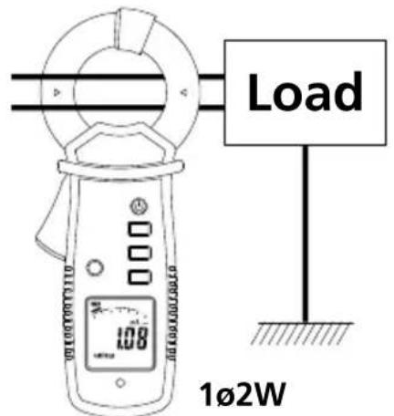 Amprobe AC50A - Leakage current measurement process - 2