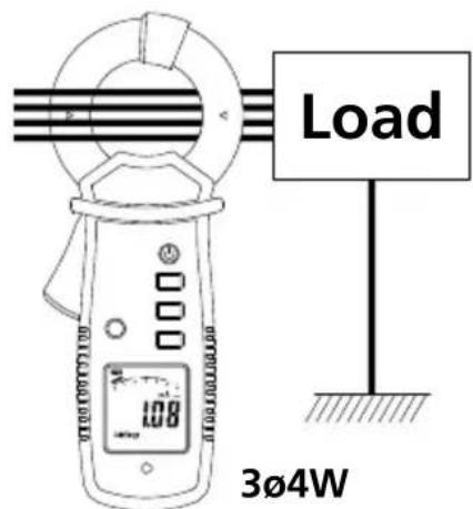 Amprobe AC50A - Leakage current measurement process - 4