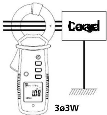 Amprobe AC50A - Proceso de medicacion de corrente de fuga - 3