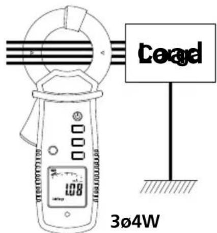 Amprobe AC50A - Proceso de medicacion de corrente de fuga - 4