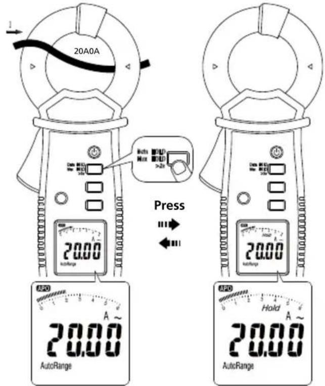 Amprobe AC50A - Leakage current measurement process - 5