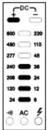 Amprobe VPC12 - Medicina de voltaje - 4