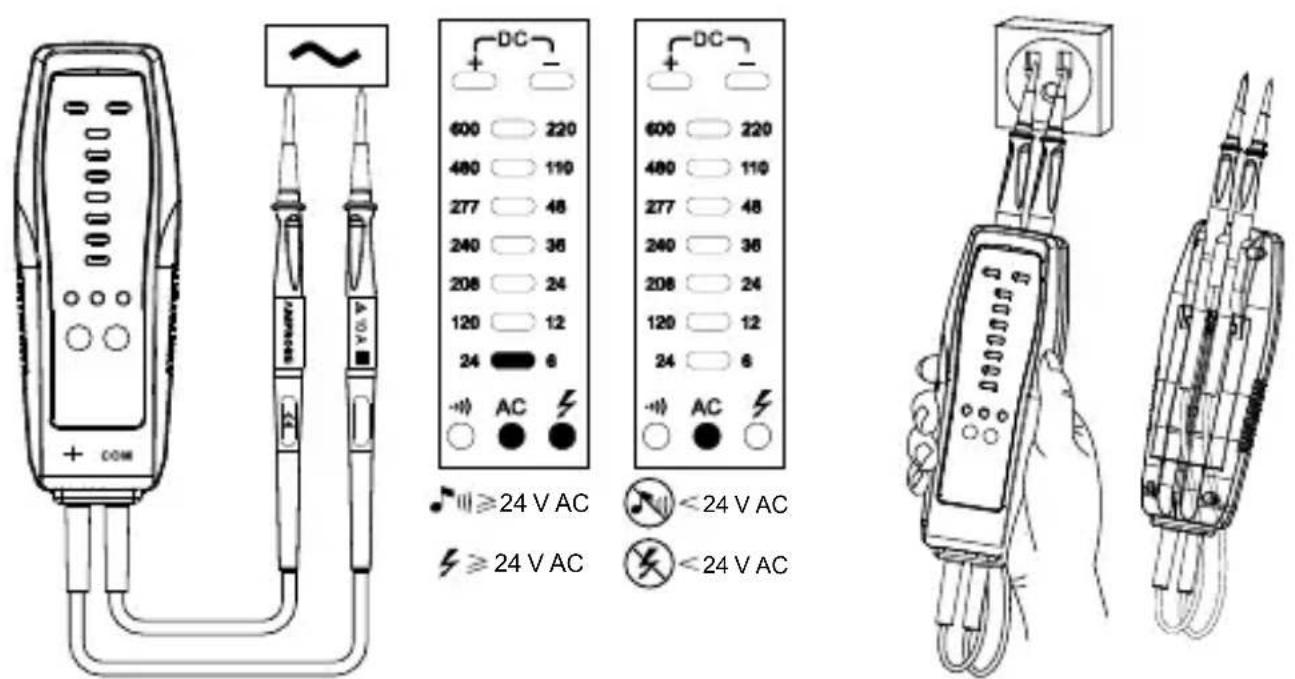 Amprobe VPC12 - Medicina de voltaje - 1