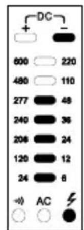 Amprobe VPC12 - Mesure de la tension - 6
