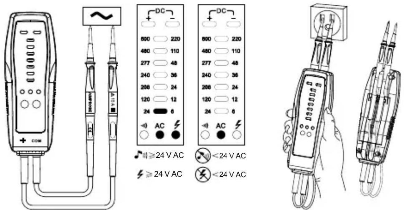 Amprobe VPC12 - Voltage Measurement - 1