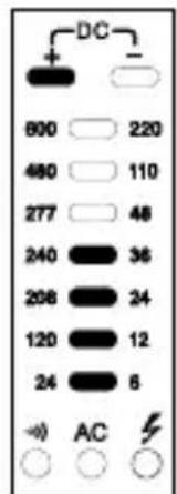 Amprobe VPC12 - Mesure de la tension - 4
