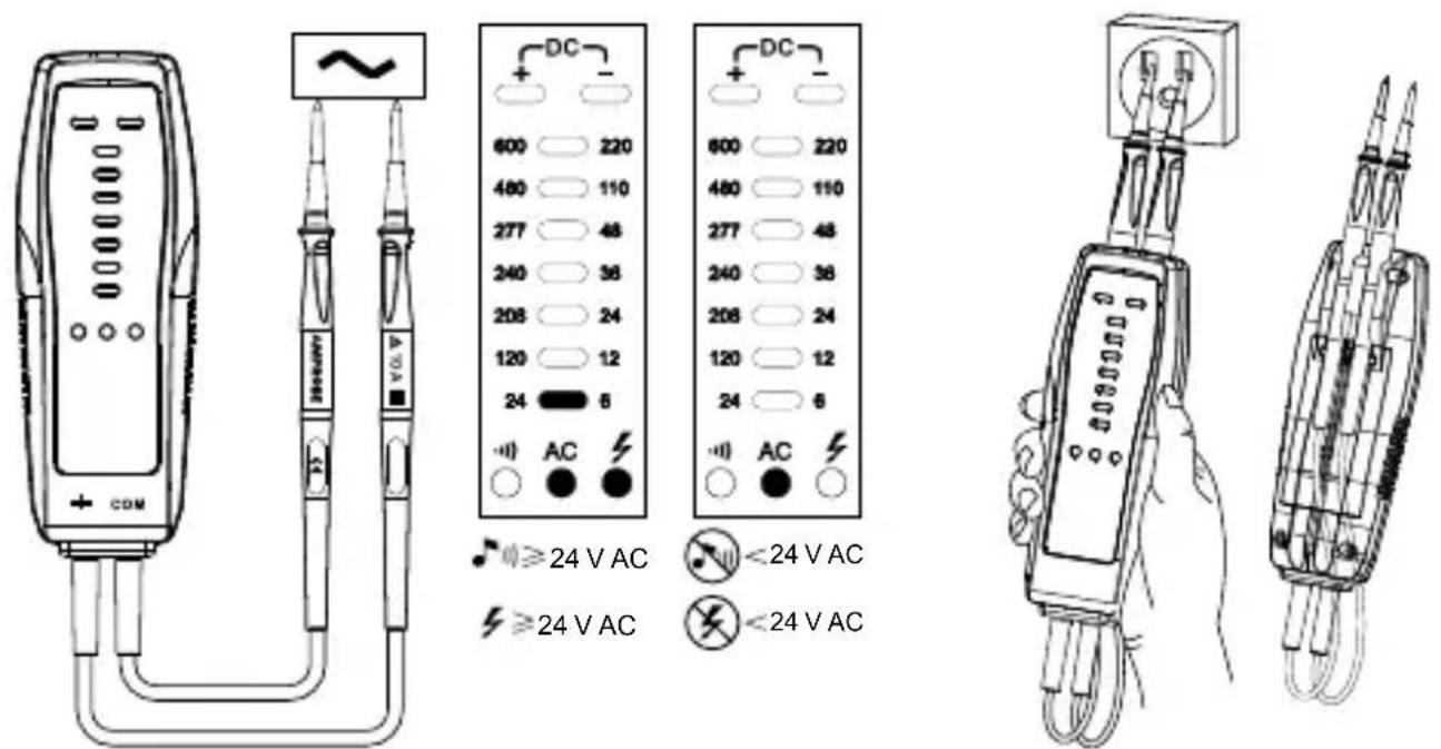 Amprobe VPC10A - Voltage Measurement - 1