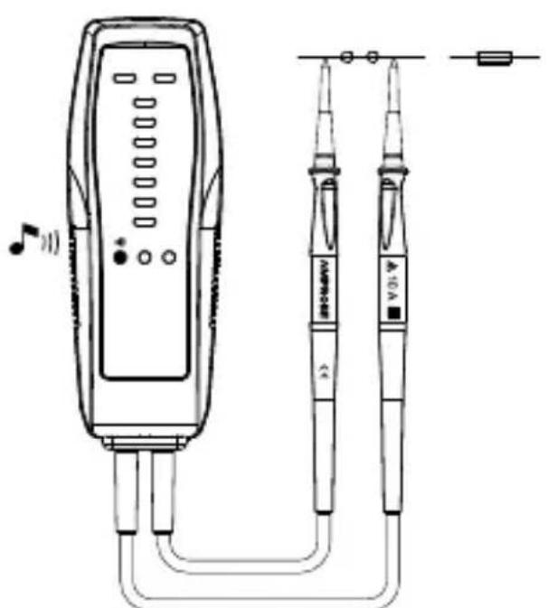 Amprobe VPC10A - Test de continuité - 1