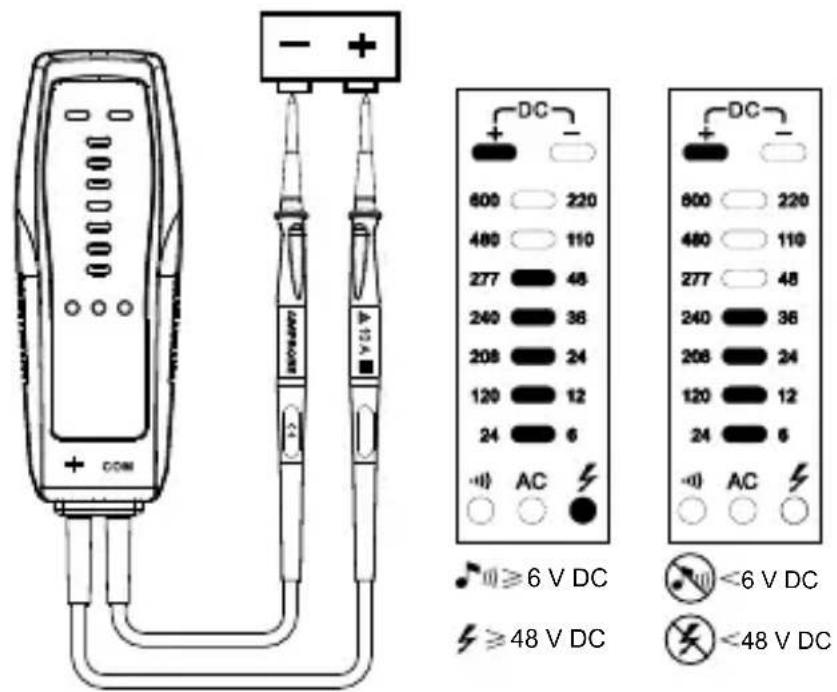 Amprobe VPC10A - Medición de voltaje - 2