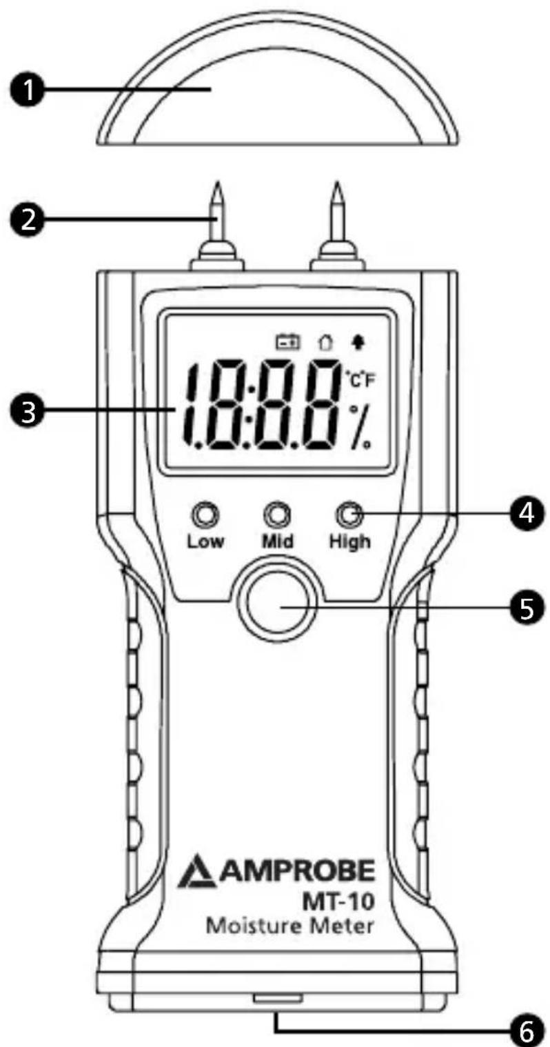 Amprobe MT10 - Remplacements et réparations hors garantie – Europe - 1