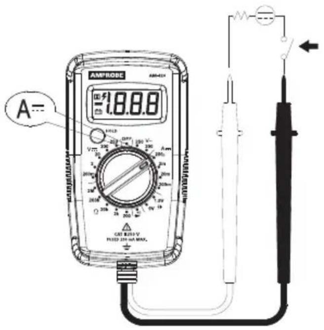 Amprobe PK110 - Mesure du courant CC - 2