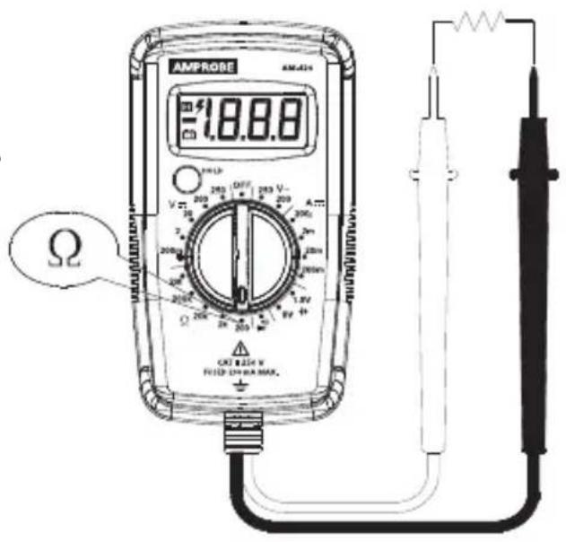 Amprobe PK110 - Medición de resistencia - 2