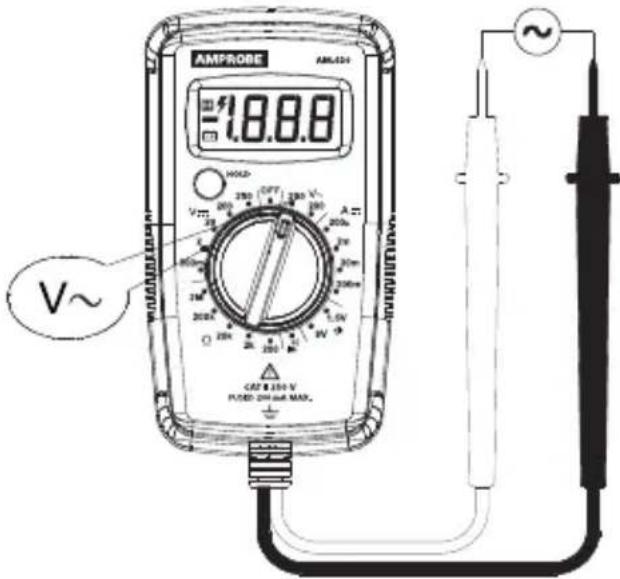 Amprobe PK110 - Measuring AC Voltage - 2